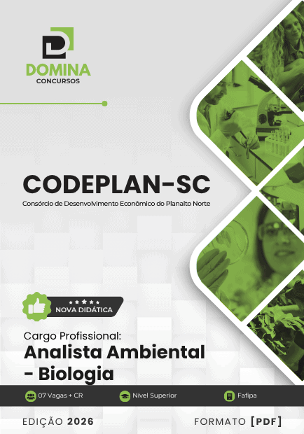 Apostila Analista Ambiental Biologia CODEPLAN SC 2026 1 Apostila Analista Ambiental Biologia CODEPLAN SC 2026
