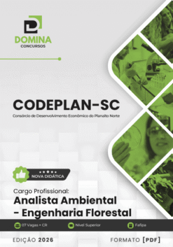 Apostila Analista Ambiental Engenharia Florestal CODEPLAN SC 2026