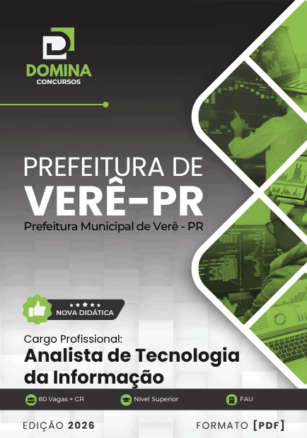 Apostila Analista de Tecnologia da Informação Verê PR 2025 1 Apostila Analista de Tecnologia da Informação Verê PR 2025
