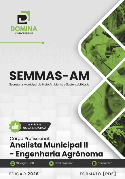 Apostila Analista Municipal Engenharia Agrônoma SEMMAS AM 2026 1 Apostila Analista Municipal Engenharia Agrônoma SEMMAS AM 2026