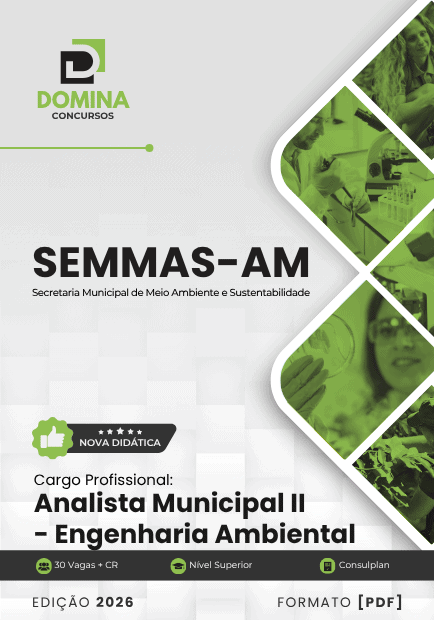 Apostila Analista Municipal Engenharia Ambiental SEMMAS AM 2026 1 Apostila Analista Municipal Engenharia Ambiental SEMMAS AM 2026