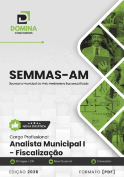 Apostila Analista Municipal Fiscalização SEMMAS AM 2026