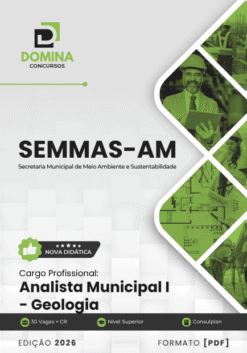 Apostila Analista Municipal Geologia SEMMAS AM 2026