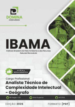 Apostila Analista Técnico Geógrafo IBAMA 2026