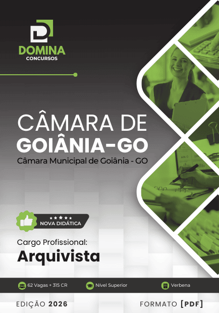 Apostila Arquivista Câmara Goiânia GO 2026 1 Apostila Arquivista Câmara Goiânia GO 2026