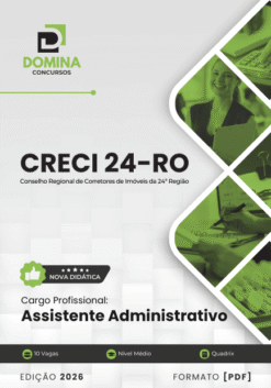 Apostila Assistente Administrativo CRECI 24 RO 2026