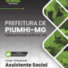 Apostila Assistente Social Piumhi MG 2026