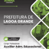 Apostila Auxiliar Educacional Merendeira Lagoa Grande PE 2025