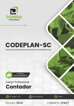 Apostila Concurso Contador CODEPLAN SC 2026