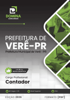 Apostila Contador Verê PR 2025