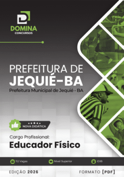 Apostila Educador Físico Jequié BA 2026