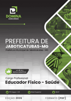 Apostila Educador Físico Saúde Jaboticatubas MG 2026