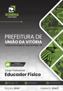 Apostila Educador Físico União da Vitória PR 2026