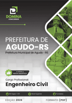 Apostila Engenheiro Civil Agudo RS 2026