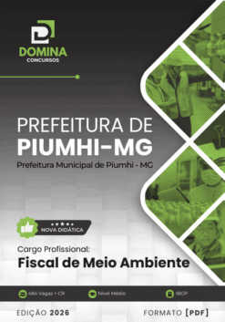 Apostila Fiscal de Meio Ambiente Piumhi MG 2026