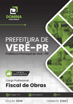 Apostila Fiscal de Obras Verê PR 2025