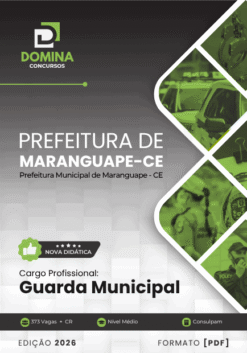 Apostila Guarda Municipal Maranguape CE 2025