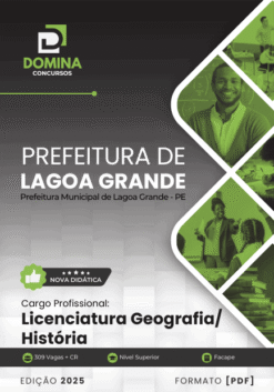 Apostila Licenciatura de Geografia e História Lagoa Grande PE 2025