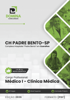 Apostila Médico Clínica Médica CH Padre Bento SP 2026