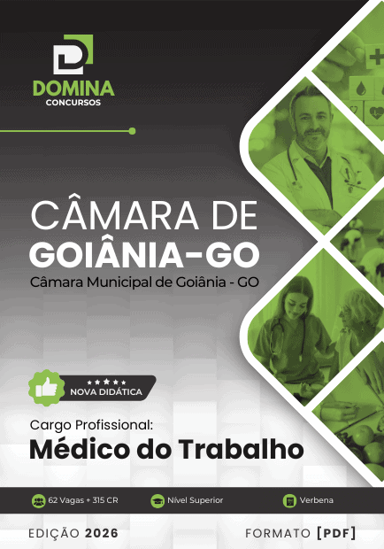 Apostila Médico do Trabalho Câmara Goiânia GO 2026 1 Apostila Médico do Trabalho Câmara Goiânia GO 2026