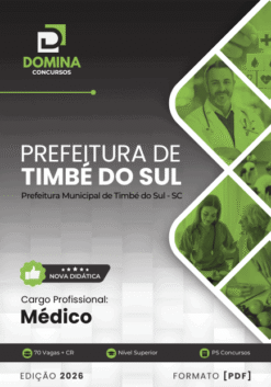 Apostila Médico Timbé do Sul SC 2026
