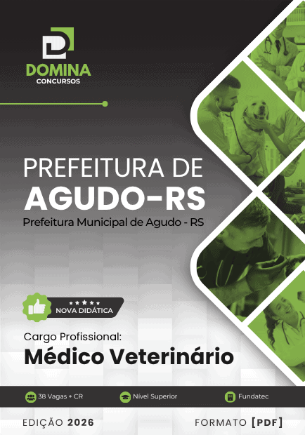Apostila Médico Veterinário Agudo RS 2026 1 Apostila Médico Veterinário Agudo RS 2026