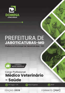 Apostila Médico Veterinário Saúde Jaboticatubas MG 2026