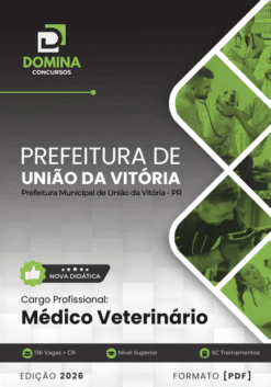 Apostila Médico Veterinário União da Vitória PR 2026