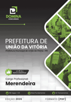 Apostila Merendeira União da Vitória PR 2026