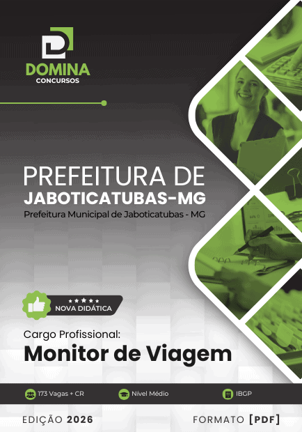 Apostila Monitor de Viagem Jaboticatubas MG 2026 1 Apostila Monitor de Viagem Jaboticatubas MG 2026