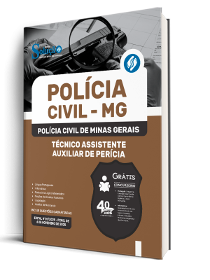 Apostila PC MG 2026 - Técnico Assistente - Auxiliar de Perícia 1 Apostila PC MG 2026 - Técnico Assistente - Auxiliar de Perícia