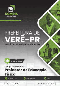 Apostila Professor de Educação Física Verê PR 2025