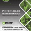 Apostila Professor Educador Instrutor de Libras e Códigos Maranguape CE 2025