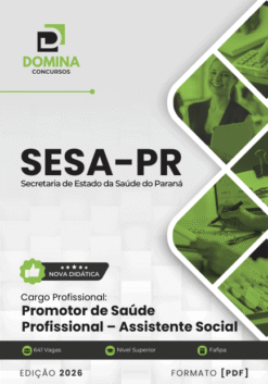 Apostila Promotor de Saúde Profissional Assistente Social SESA PR 2026