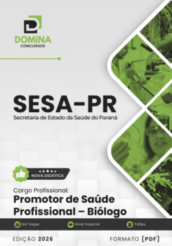 Apostila Promotor de Saúde Profissional Biólogo SESA PR 2026