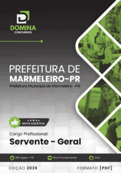 Apostila Servente Geral Marmeleiro PR 2026