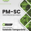 Apostila Soldado Temporário PM SC 2026