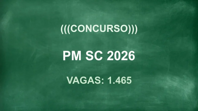 Concurso PM-SC: 1.465 Vagas e Salário de R$ 9 mil! Veja! 4 featured 19