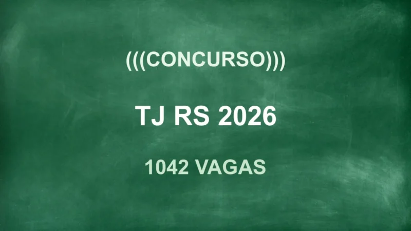 TJ-RS: +1.000 Vagas e Salários de Até R$ 9 mil! Veja o Edital 2 featured 21