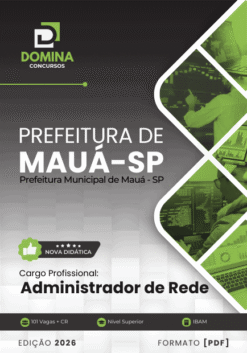 Apostila Administrador de Redes Mauá SP 2026