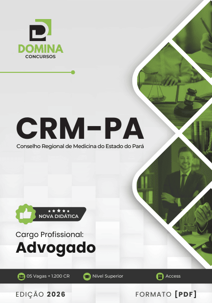Apostila Advogado CRM PA 2026 1 Apostila Advogado CRM PA 2026