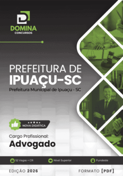 Apostila Advogado Ipuaçu SC 2026