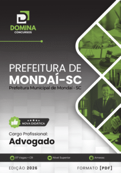 Apostila Advogado Mondaí SC 2026
