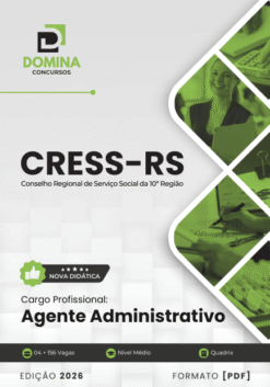 Apostila Agente Administrativo CRESS RS 2026