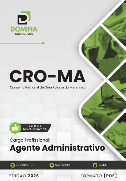 Apostila Agente Administrativo CRO MA 2026 1 Apostila Agente Administrativo CRO MA 2026