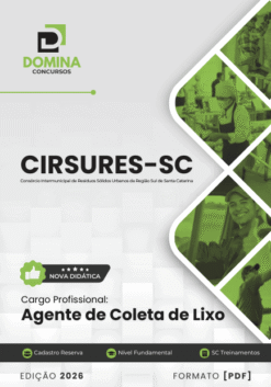 Apostila Agente de Coleta de Lixo CIRSURES SC 2026