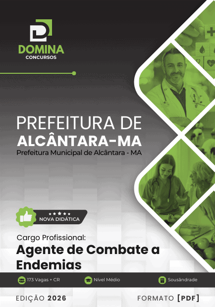 Apostila Agente de Combate a Endemias Alcântara MA 2026 1 Apostila Agente de Combate a Endemias Alcântara MA 2026