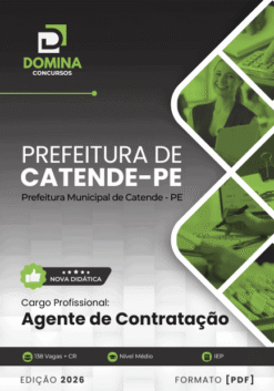 Apostila Agente de Contratação Catende PE 2026