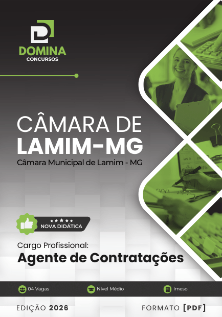 Apostila Agente de Contratações Câmara Lamim MG 2026 2 Apostila Agente de Contratações Câmara Lamim MG 2026