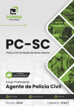 Apostila Agente de Polícia Civil PC SC 2026